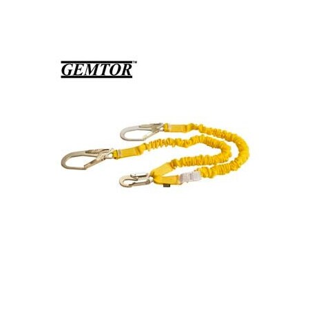 Gemtor Gemtor D11ELYZ6, Decelerator II Stretch Energy Absorbing Lanyard, 6 ft. D11ELYZ6